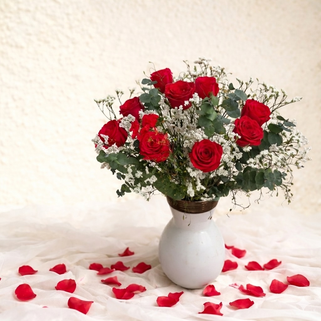 Bouquet Angeline red